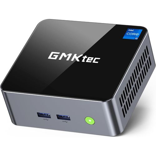CHECARZHN--NO1-Mini Pc Intel I5-12450H (Turbo 4,4 Ghz) 16 Go (8X2) Ddr4 3200 Mhz 512 Go M.2 Pcie3.0 Nvme Ssd Mini Ordinateurs, Usb 3.2/Wifi 6/Bt5.2, Ethernet 2,5G/Type-C (Dp/Donnes)/Hdmi*2/Pc De Bur