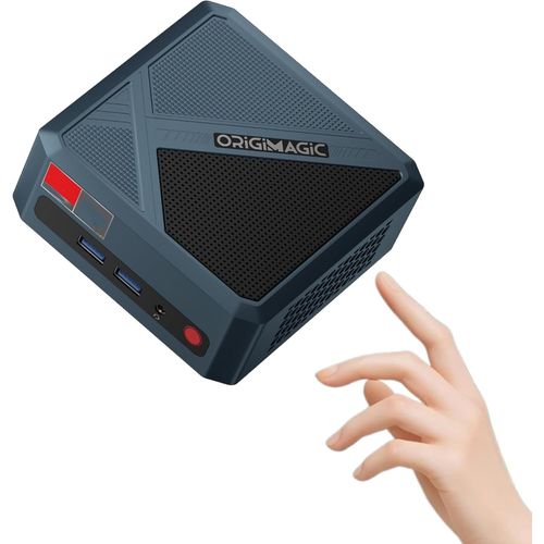 CHECARZHN--NO1-Mini Pc N2 Processeur Ryzen 5 6600H (Jusqu' 4,5 Ghz) Os 11 Pro Mini Ordinateur 32 Gb Ram Ddr5, Ssd 512 Gb, Hdmi 2.0 Wi-Fi 6E, Bt5.2/Rj45, 4K  60 Hz Sur Hdmi 2.0 Pc Mini