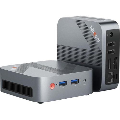 CHECARZHN--NO1-Mini Pc W-11, Mini Ordinateur Intel N150 Oeuvrant  3,6 Ghz, Une Ram 16Go Ddr4 512Go Ssd M.2 Mini Pc Gamer, Double Affichage 4K, Hdmi/Dp, Usb 3.0/Wifi 5/Bt 5, Adapt  La Maison Et Au
