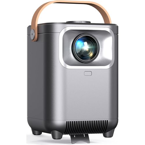 CHECARZHN--NO1-Mini Projecteur, Auto Keystone/Focus lectrique, Wifi6 Bluetooth5.2 Vidoprojecteur Portable 1080P Support, Zoom 50% Video Projecteur, Compatible Avec Tv Stick/Hdmi/Usb/Laptop/Ios/And