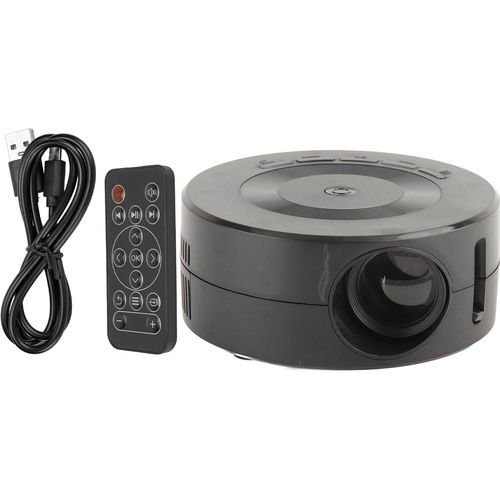 CHECARZHN--NO1-Mini Projecteur, Mini Projecteur 1080P Full Hd, Vidoprojecteur, Pico Projecteur Led, Projecteur Portable, Tlphone Multifonction Tft Lcd Mme Fonction D'cran Projecteur De Cinma Ma