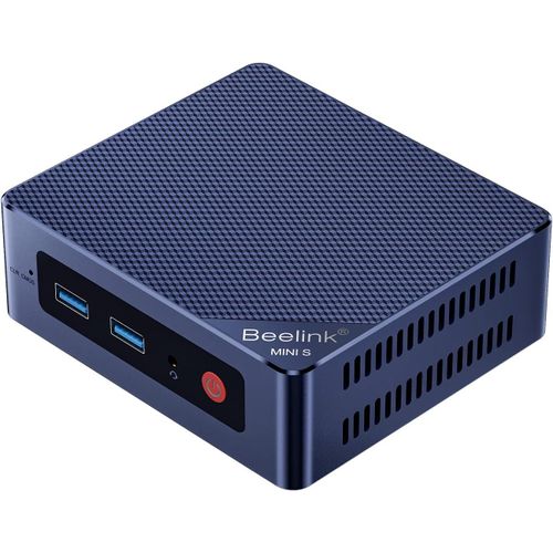 CHECARZHN--NO1-Mini S13 Mini Pc, Mini Ordinateur De Bureau Avec Twin Lake-N150, 16 Go So-Dimm Ddr4 + 500 Go M.2 2280 Sata3 Ssd, Wifi6, Double Hdmi, Double cran, 1000 Mbps, Bt 5.2