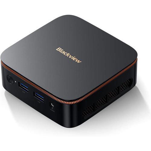CHECARZHN--NO1-Mp20 Mini Pc Intel Twin Lake N150(Jusqu' 3,6 Ghz), 16 Go Ram 512 Go M.2 Ssd Mini Ordinateur De Bureau, Wifi 6/Bt5.2/Usb*4/Hdmi+Dp Dual Display 4K@60Hz Uhd/Vesa Pour Bureau/Nas Multifo
