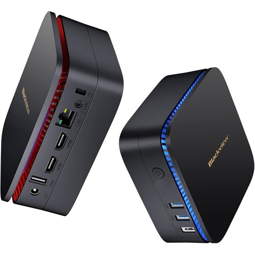 CHECARZHN--NO1-Mp60 Mini Pc Gaming Win 11 Intel Twin Lake N150, 16 Go Ddr4 Ram 512 Go M.2 Ssd, 4K @ 60 Hz Uhd Dual Display Hdmi, Gigabit Ethernet, 5G Wifi, Gigabit Ethernet/Bt4.2/Rj45/Tour Pc Vesa Su