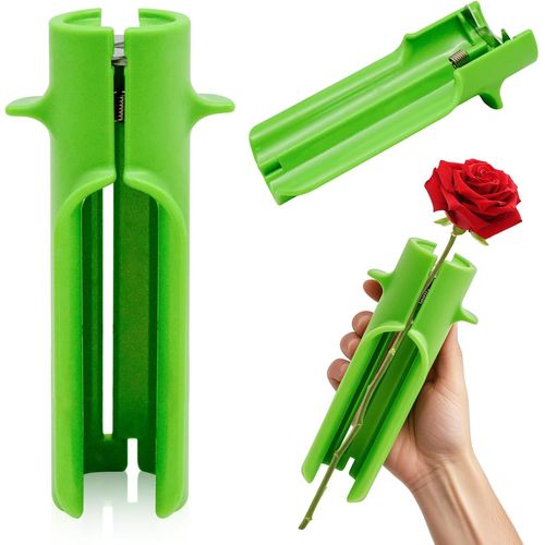 Checarzhn--No1-Outil De Suppression Des pines Et Feuilles Pour Roses, Accessoire Nettoyage De Fleurs  Main, Dnudeur Pour pine Et Feuille, Jardinage Et Fleuriste, Outil Pour Composition Florale
