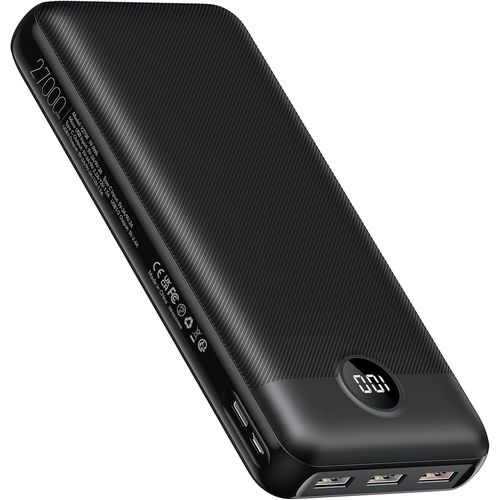 Checarzhn--No1-Power Bank 20w Pd, Powerbank Usb C Batterie Externe Pour Tlphone Portable Avec 4 Sorties Et 2 Entres Led Chargeur Portable, Compatible Avec Iphone Samsung Huawei Tablet.