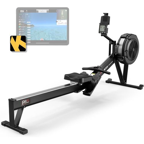 Checarzhn--No1-Pr70 Rameur Appartement Pour La Maison Avec Bluetooth Et Kinomap, Rameurs D'appartement De Qualit Commerciale Avec cran Intelligent, Capacit De Poids 150 Kg