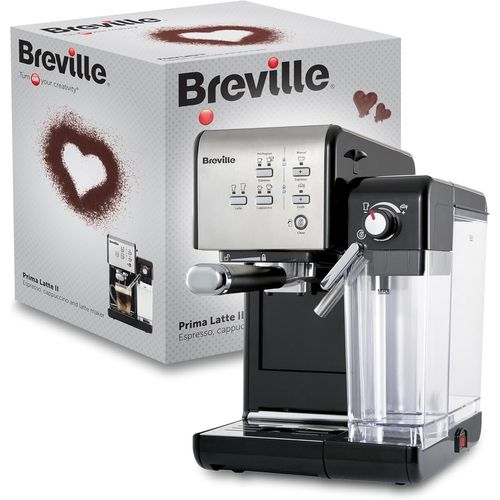 CHECARZHN--NO1-Prima Latte Ii Espresso | Machine  Latte & Cappuccino | Pompe 15 Bars Professionnelle & Mousseur De Lait | Argent [V 108X], 19 Bar