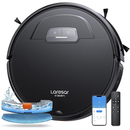 CHECARZHN--NO1-Robot Aspirateur Et Balai 4 500 Pa Robot Nettoyage Automatique, Batterie Longue Dure 3200 Mah, Compatible Avec Alexa/Wifi/App Pour Poils D'Animaux De Compagnie, Sol (Evol 3)