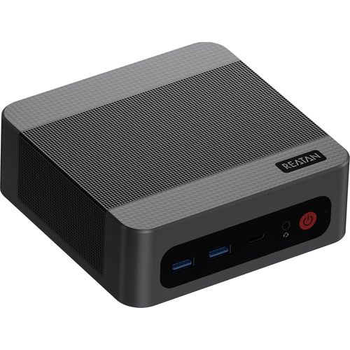 CHECARZHN--NO1-S6 Mini Pc Avec Intel Core I5 12450H 16 Go Ddr4 512 Go ( 4,4 Ghz) M.2 2280 Pcie3.0 Ssd Mini Ordinateur 4K Hdmi/Type-C/Wifi 6 / Bt5.2 / Dual Gigabit Lan