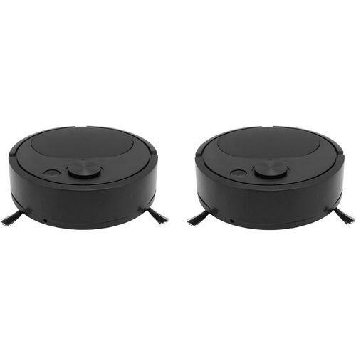 CHECARZHN--NO1-Smart Sweeper Robot Aspirateur 2Pcs Mini Robot De Balayage Intelligent Chargement Usb Balayeuse Automatique Pour Sol En Pierre, Carreaux De Cramique, Couverture Douce, Sol En