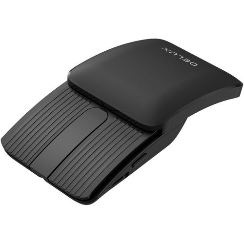 CHECARZHN--NO1-Souris Ergonomique Bluetooth, Souris Pliable Tactile, Verticale Sans Fil Coulissante Portable Avec Prsentateur, 1600 Dpi, Rechargeable, Pour Windows Pc Mac (Mf10Pro-Noir)
