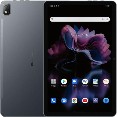 CHECARZHN--NO1-Tab 16 11'' 2K Pantalla Android 12 Tablet, 14Gb+256Gb (1Tb Externo) Widevine L1, 7680Mah Batera, Dual Sim 4G Lte+Wifi, 13Mp+8Mp Cmara, Quad Box Altavoz Estreo, 3 Modos De Lectura, Gris