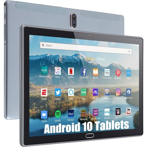 CHECARZHN--NO1-Tablet 10 Pouces Android, Tablettes Hd Avec 2 Go De Ram 32 Go Rom, 2Mp + 5Mp Double Appareil Photo, Processeur Quad Core, Wifi, Bluetooth, Batterie De 5000Mah