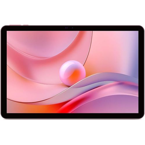 CHECARZHN--NO1-Tablette 11 Pouces Hd Couleur Rose | Octa-Core, 4Gb De Ram Et 128Gb De Stockage Extensible | Batterie 7 Heures Avec Charge Inverse | Wifi Dual Band Et Android 14