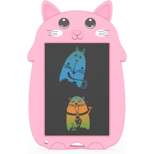 CHECARZHN--NO1-Tablette D'criture Lcd 9 Pouces, Planche  Dessin Numrique Pour Chat De Dessin Anim Pour Enfants, Tablette D'criture Mignonne, Pour L'Interaction Parent-Enfant, Brouillons D'tudia