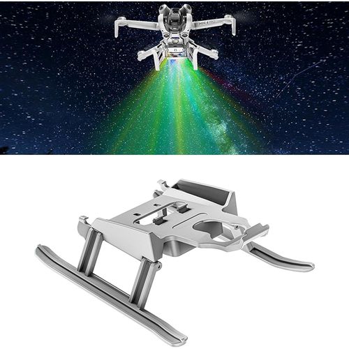 Checarzhn--No1-Train D'atterris Pliable Avec Lumire Led Flash Pour Dji Mini 4 Pro Drone Kit D'extension De Jambe Pour Mini 4 Pro Accessoires