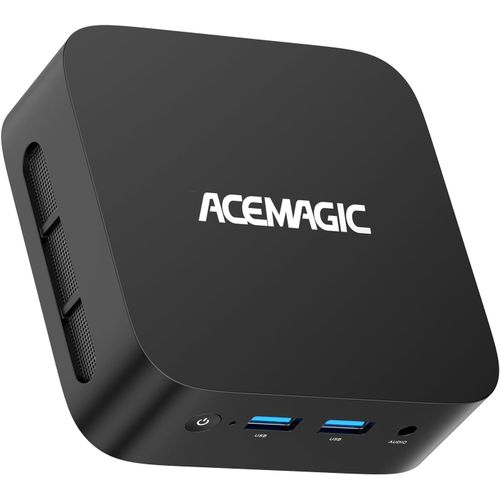 CHECARZHN--NO1-V1 Mini Pc Intel Twin Lake 150 (Jusqu' 3,60Ghz), 16Go Ddr4 512Go M.2 Ssd, Mini Ordinateur De Bureau Pour Home Cinma | Commercial | Bureau | W11 Pro | Rj45 | Dual Wifi| 4K Hdmi+Dp