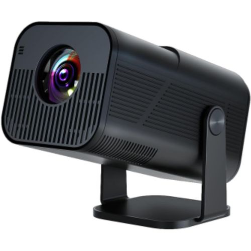 CHECARZHN--NO1-Videoprojecteur 4K Mini Projecteur Portable Projecteur Video Support Pour Trapze Correction 180 Rotation Retroprojecteur 1080P Full Hd Avec Android 13 Wifi 6 Bt5.2 Home Cinma Pour