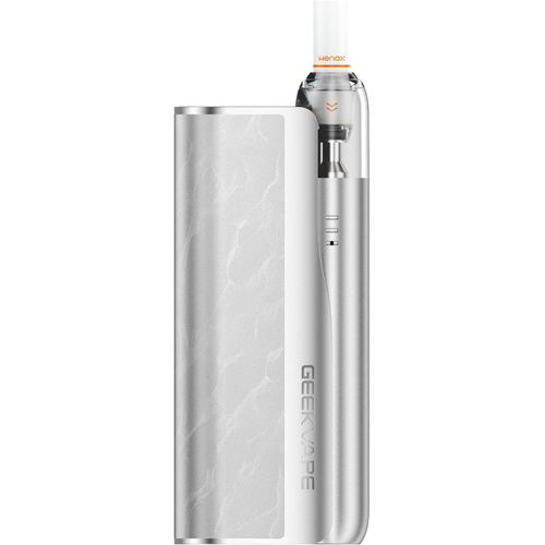 Geekvape : Checarzhn--No1-Wenax M Starter Kit, Electronic Cigarette With Pod System, 400 Mah, Wenax M Power Bank 2500 Mah, Wenax M1 Mini Kit 2 Ml, Wenax M1 Pod Cartridge, Filter Drip Tip (Argent Daim)