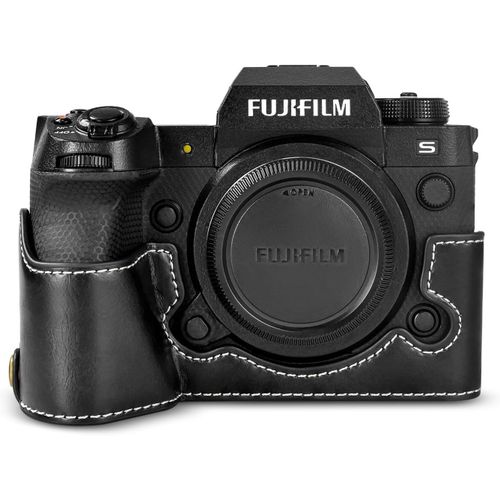 CHECARZHN--NO1-X-H2S/ X-H2 tui - Demi-tui En Cuir Pu De Qualit Pour Appareil Photo Numrique Sans Miroir Xh2S/ Xh2