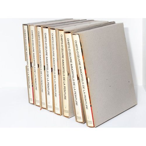 Chefs-D'oeuvre Immortels De La Peinture ( 8 Tomes, Complet ) : 1. Muse Du Louvre, Muse Du Jeu De Paume, Muse De Ble, Muse De Vienne ; 2. Muse D   de Monreal 