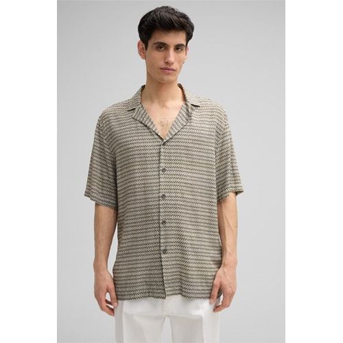 Chemise  Manches Courtes Cliro, Vert  Motif