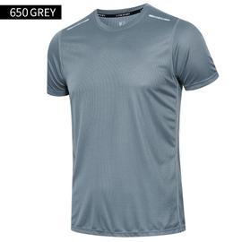 T-shirt,Chemise de sport en soie glacée pour homme, séchage rapide