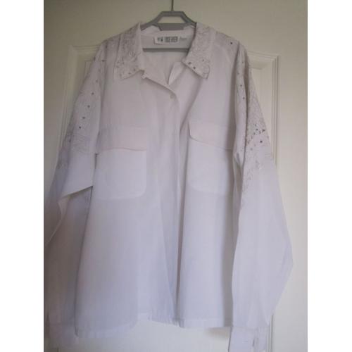Chemise Together Blanc Taille 42/44