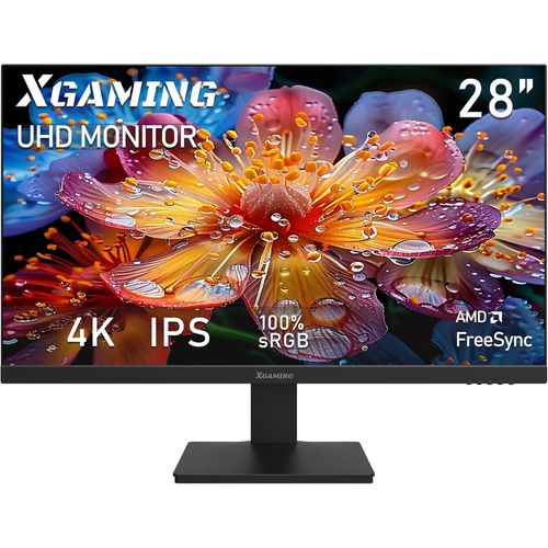 ChenQuanSarl-4K cran Pc 28 Pouces, Uhd 3840 X 2160, 4K Monitor 60Hz, Ips, 4Ms, 300Cd/M,100% Srgb, Hdmi, Displayport, Freesync, Hdr 10,Eye Care,Vesa