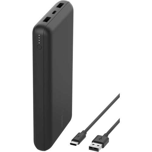 ChenQuanSarl-Batterie Externe Usb-C 20000Mah (Power Bank Puissance De 20K, Entre Et Sortie Usb-C, 2 Ports Usb-A, Cble Usb-C Vers Usb-A Fourni, Pour Iphone, Galaxy, Pixel, Ipad, Airpods, Etc.) - Noi