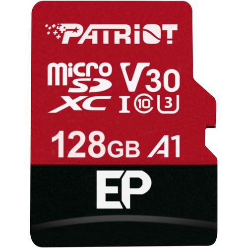 ChenQuanSarl-Carte Mmoire Microsdxc Ep Series A1 V30 128 Go Jusqu' 90Mo/Sec Pef128Gep31Mcx