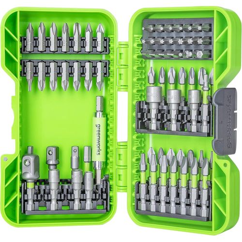 Chenquansarl-Jeu D'embouts De Visseuse En Acier Tremp (70 Pices, Set Complet D'embouts Pick And Click Convenant  Toutes Les Visseuses Sans Fil)