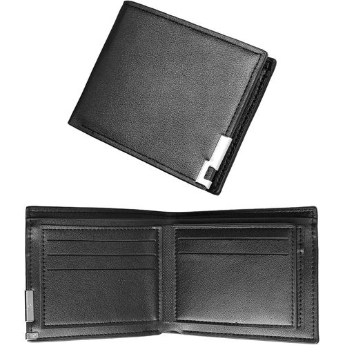 Chenquansarl-Porte-Cartes De Crdit En Cuir Pour Homme Avec 6 Emplacements Pour Cartes, 2 Compartiments Pour Billets Et Fentre Pour Carte D'identit, Design Minimaliste lgant Pour Plus De Scurit