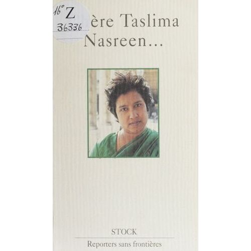 Chre Taslima Nasreen...  