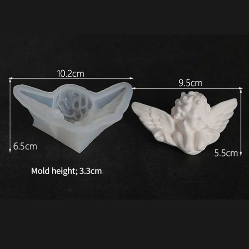 Cherel-Moule 3d En Silicone Pour Dcoration De Voiture,Bougie En Pltre D'aromathrapie,Kit De Bricolage,Rsine Faite  La Main,Fournitures Excutives De Regina - Type Mold-Xts1