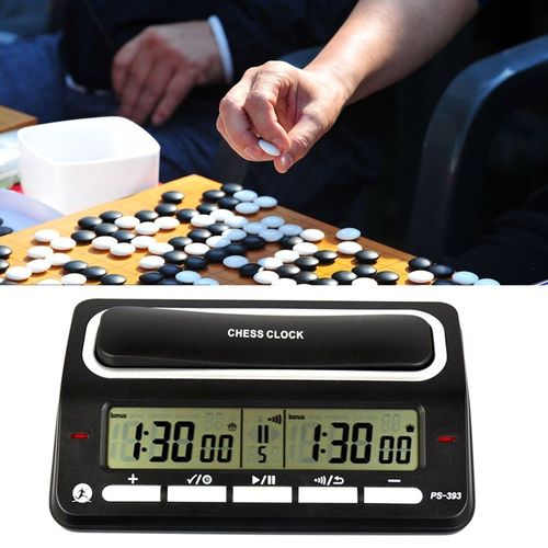 Minuterie numérique d'échecs Horloge d'échecs Compte à rebours Horloge