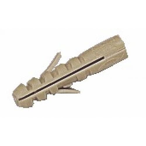 Chevilles Filetes Nylon - Vis Mtaux - Diamtre 6 Mm - 100 Pices - M-S Fischer