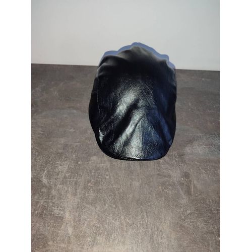Chic Et lgant Bret Noir En Cuir Pu Pour Homme Avec Systme De Rglage Par Pression. Idal Pour L'automne, L'hiver Et Le Printemps . Taille Unique