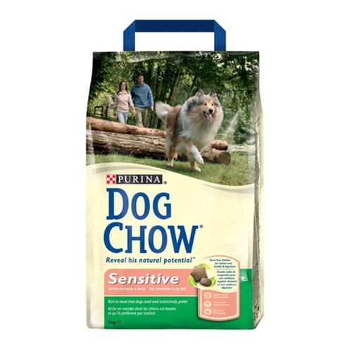 Dog Chow Sensitive Adulte Saumon Y Riz 14 Kg.