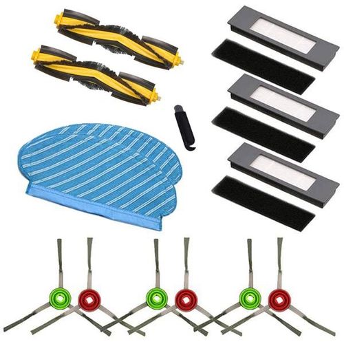 Chiffon de nettoyage chiffon brosse princiPLe rouleau brosse laterale filtre HEPA pour Ecovacs Deebot Ozmo 920 950 pieces d'aspirateur robot
