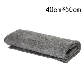 Chiffon de nettoyage magique en microfibre,épais,sans traces,réutilisable, serviettes polyvalentes pour vitres - Type Grey 40x50cm-5pcs
