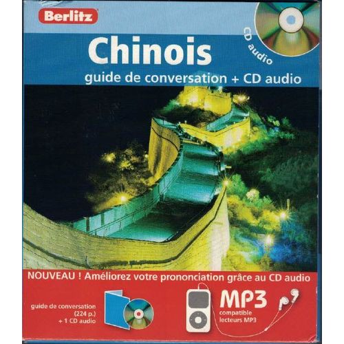 Chinois - Guide De Conversation (1 Cd Audio) - Berlitz   