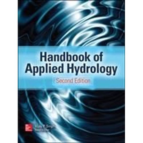 Handbook Of Applied Hydrology, Second Edition   de Vijay Singh  Format Reli 