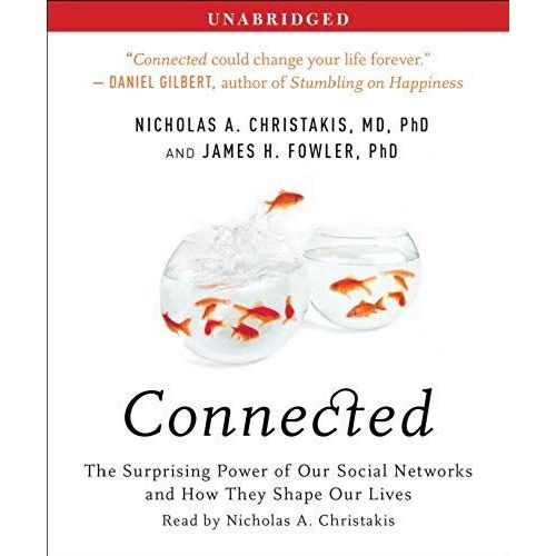 Connected: The Surprising Power Of Social Networks And How They Shape Our Lives  - Livre Audio - 9 Cds   de Fowler, James H.  Format Livre-CD 