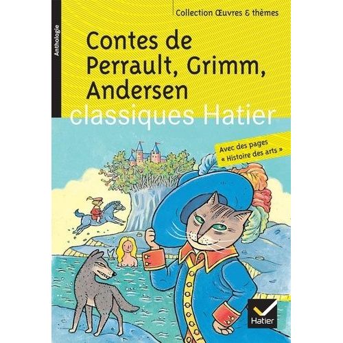 Contes De Perrault, Grimm, Andersen    Format Poche 