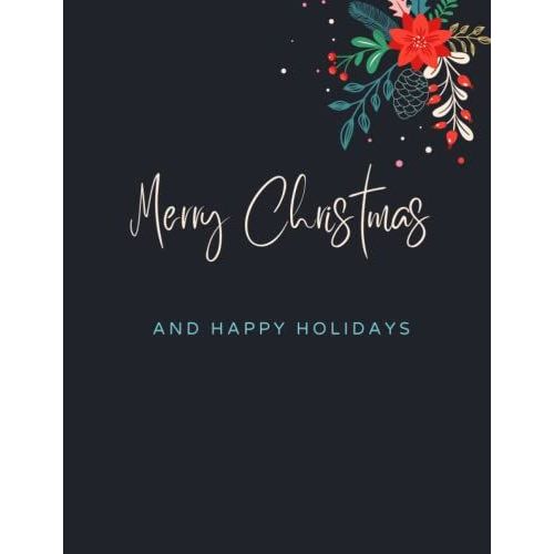 Christmas Notebook, Notes Christmas, Holiday Notebook: Notebook, Christmas Notes, Robin Und Reindeer, Size : 8,5