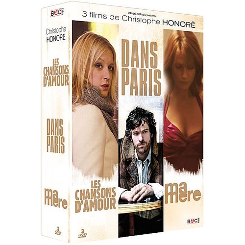 3 Films De Christophe Honor : Les Chansons D'amour + Dans Paris + Ma Mre - Pack de Christophe Honor