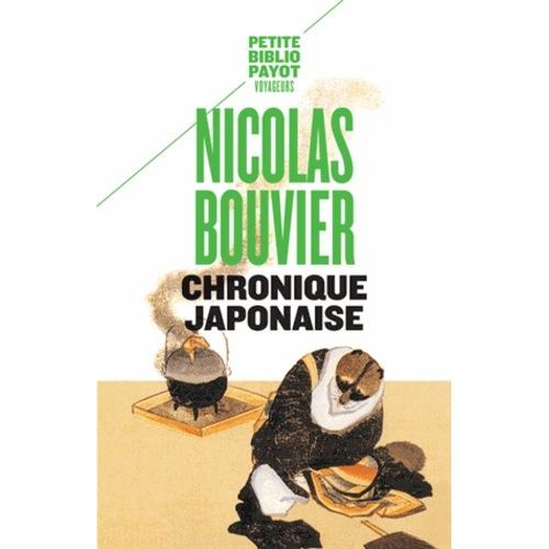 Chronique Japonaise    Format Poche 