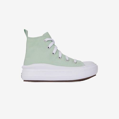 Chuck Taylor All Star Hi Move Vert/Blanc - Enfant - - 30